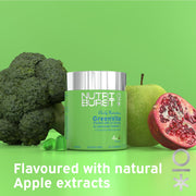 Nutriburst GreenVita Super Greens Blend Gummies jar, 60 count.