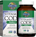 Garden of Life Vitamin Code Familia Multi - Multivitamínico de alimentos integrales - 120 cápsulas veganas