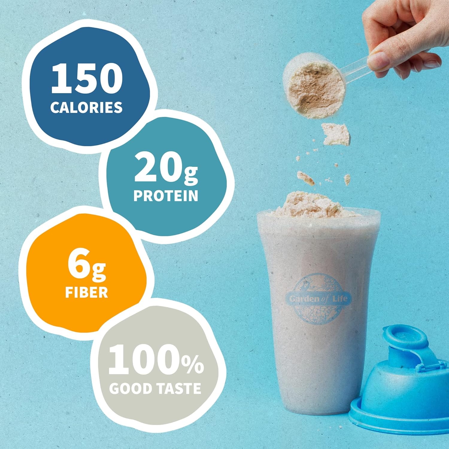 Garden of Life RAW Organic Meal Shake - Plant Protein Powder - 1064g