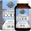 Garden of Life Vitamin Code Multivitamínico para Hombres 50+ con Probióticos y CoQ10