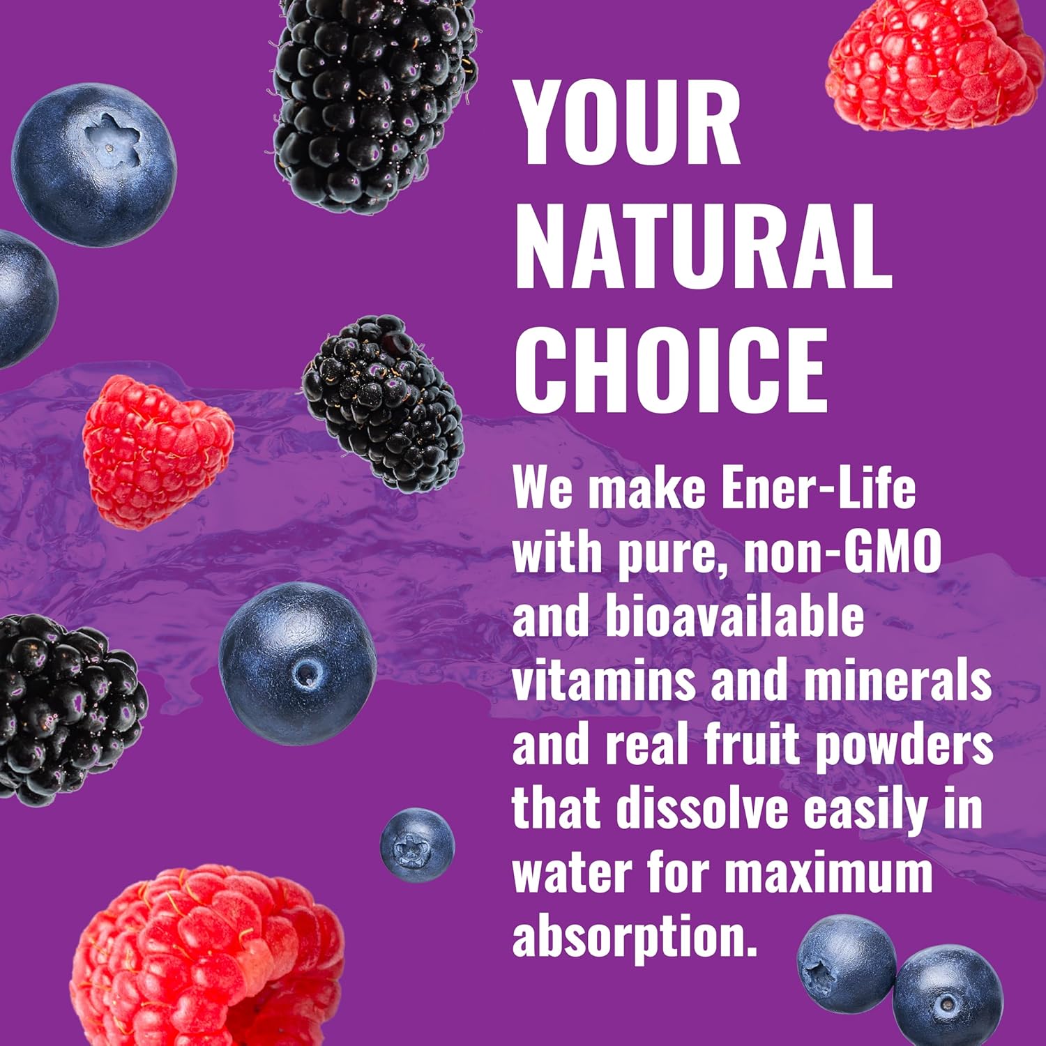 Ener-IV Electrolyte Drink Mix Powder Mixed Berry – 12 Sachets