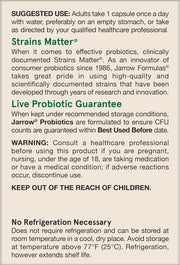 How to Use Image: Jarrow Formulas Jarro-Dophilus Prenatal 6 billion CFU veggie capsules 30 count usage instructions