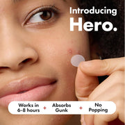 Hero Mighty Patch Original - Night Time Hydrocolloid Acne Patches - 24 Count