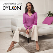 Dylon All-in-1 Washing Machine Fabric Dye Pod Passion Pink 350g ingredients information packaging
