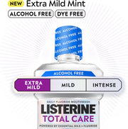 Listerine Total Care Extra Mild Mint Alcohol Free Mouthwash oral rinse bottle 500ml oral care use