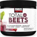 Force Factor Polvo Superfood Total Beets – Sabor Cereza Negra, 30 Porciones 201g