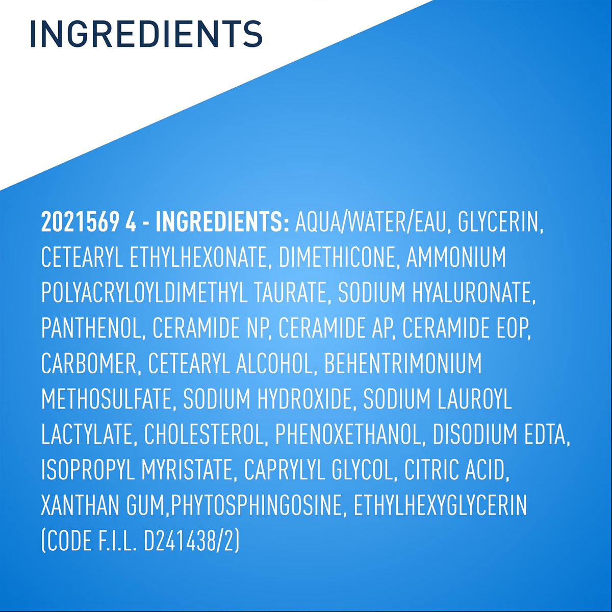 CeraVe Hydrating Hyaluronic Acid Serum facial skincare pump bottle 30ml ingredients