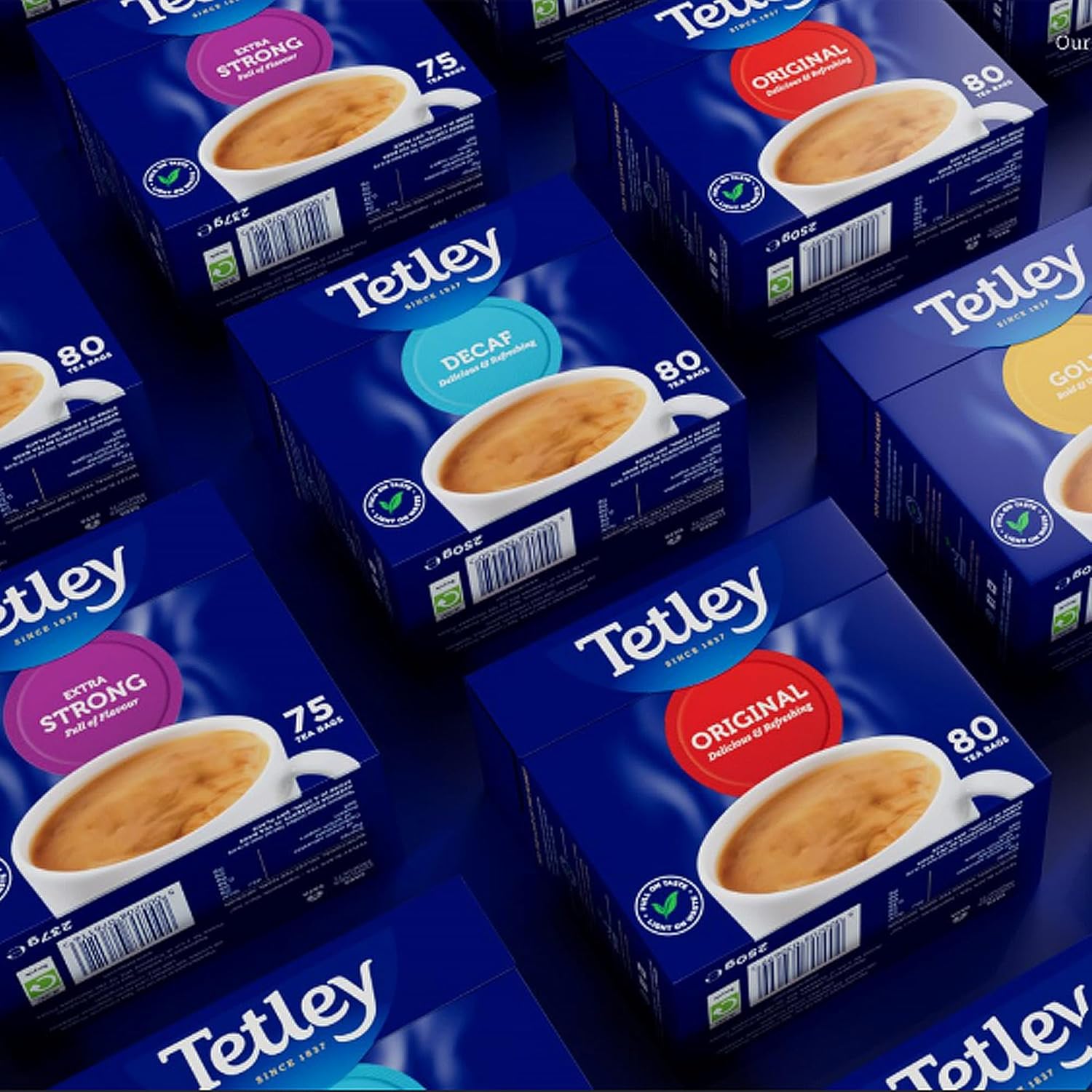 Tetley Original Black Tea Bags 240 Pack & other variants