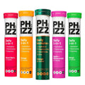Phizz Daily Electrolyte & Multivitamin Effervescent Tablets Variety Pack 5 x 20 Tablets