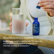 Lifestyle Image: Trace Minerals Ionic Zinc 50mg liquid daily supplement drops bottle 59ml