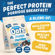 Applied Nutrition Critical Oats Protein Porridge Cookies & Cream 600g ingredients and nutrition information