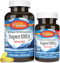 Carlson Super DHA Gems 500 mg Softgels - 80 Count