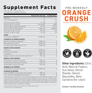 Kaged Original supplement powder nutrition label 564g on white background