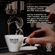 Union Decaf Blend Ground Coffee for Cafetiere - 200g
