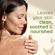 Aveeno oat moisturising body wash for dry sensitive skin bottle 500ml