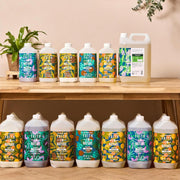 Faith In Nature Coconut Hydrating Conditioner Refill 5L bottle packaging in hair care use
