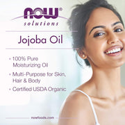 NOW Solutions Pure Jojoba Oil - Lightweight, Non-GMO & Vegan