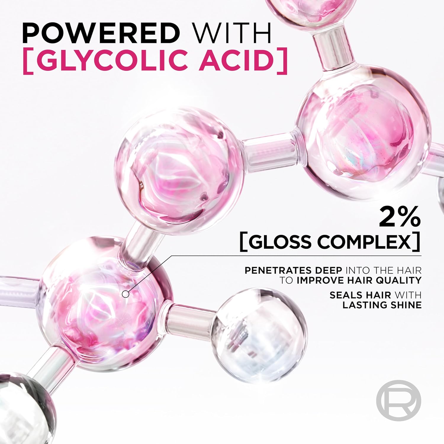 L'Oréal Paris Elvive Glycolic Gloss Shampoo and Conditioner Bundle ingredient information with Glycolic Acid
