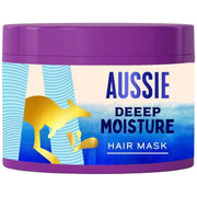 Aussie Deep Moisture Hair Mask avocado jojoba macadamia nut oils 300ml container front packaging