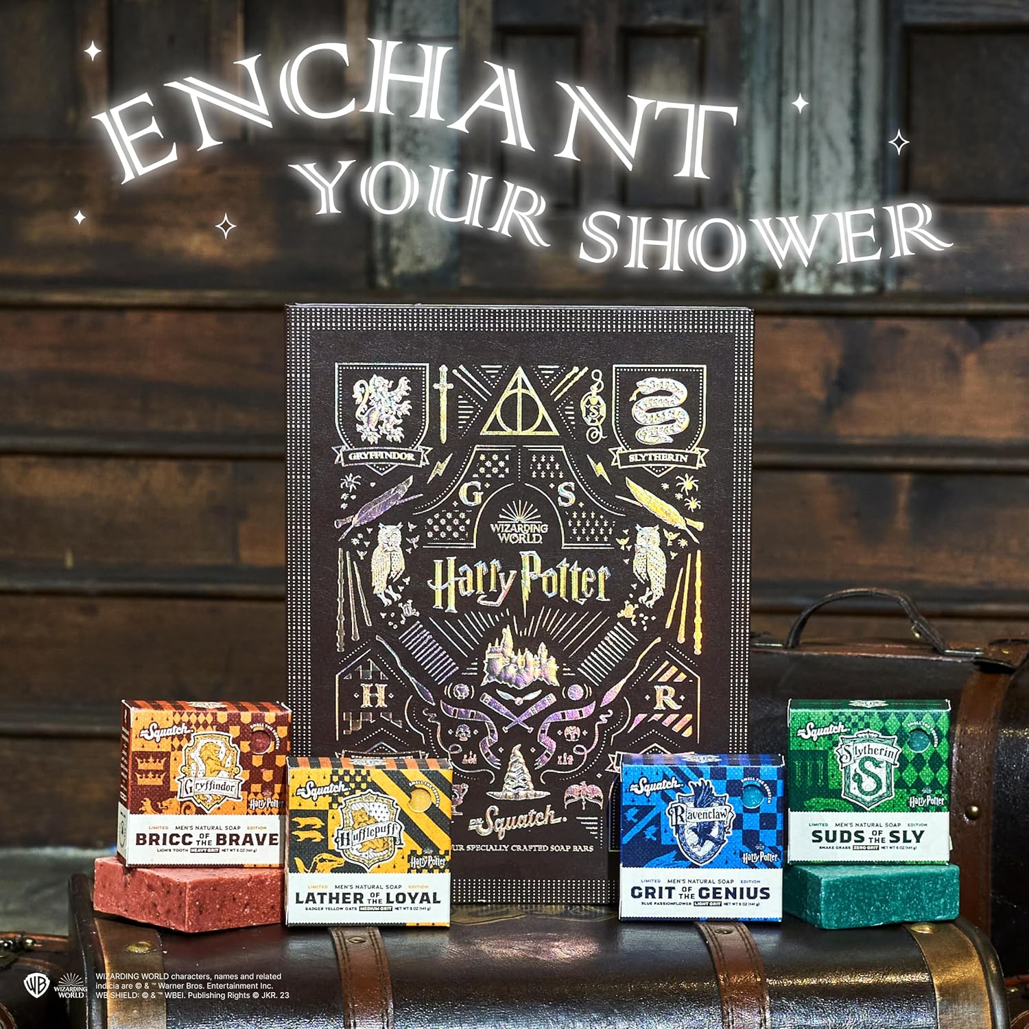 Dr. Squatch x Harry Potter Gryffindor Bricc of the Brave Bar Soap - 141g