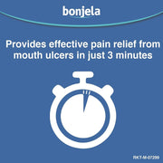 Bonjela Oral Gel, oral gel tube packaging, aniseed flavour, 15g, oral care use