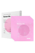 AIMX Renew Me – 25ml x 5 Bio-Cellulose Face Masks with Peptides & Collagen