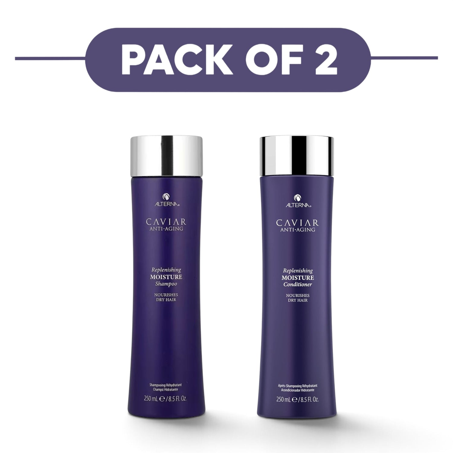 Alterna Caviar Replenishing Moisture Shampoo 250ml & Conditioner 250ml Set