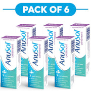 Anusol Soothing Skin Ointment with Zinc Oxide & Cocoa Butter 25g Pack of 6