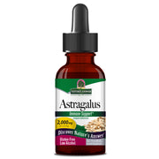 Nature’s Answer Astragalus root liquid extract low alcohol 2000mg 30ml bottle front view on a white background