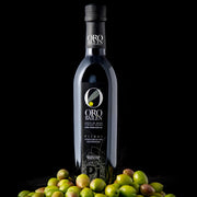 Oro Bailen Picual Extra Virgin Olive Oil 750ml packaging showing product information