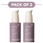 Balmonds Super 7 Natural Facial Serum Niacinamide Blend 30ml Pack of 2