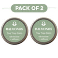 Balmonds Tea Tree Skin Balm with Beeswax 15ml Pack of 2