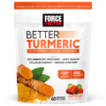 Force Factor Mejor Cúrcuma Masticables Blandas – 60 Unidades