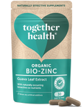 Zinc Orgánico de Hoja de Guayaba de Together Health - 15 mg - 30 Cápsulas Veganas