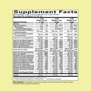 ChildLife Essentials Liquid Multivitamin supplement facts vitamins minerals orange mango 237ml