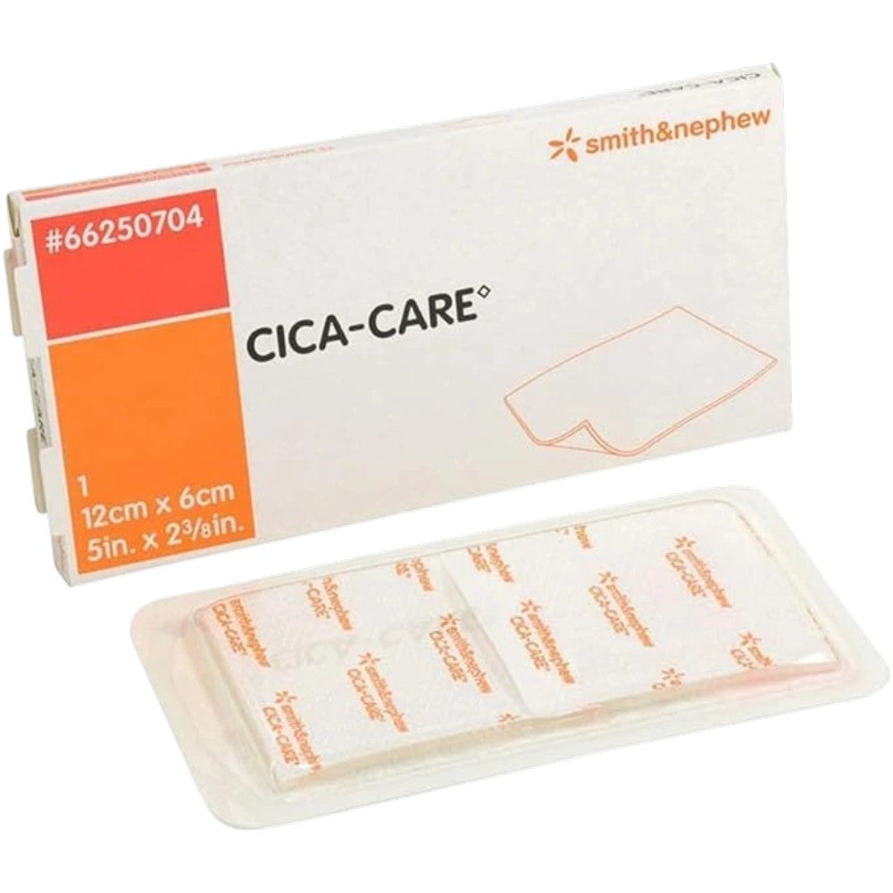 Smith & Nephew Cica-Care Silicone Gel Sheet, box packaging, no flavour, 12cm x 6cm, 1 sheet