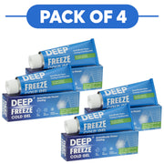 Deep Freeze Cooling Gel Non-Medicinal 100g Pack of 4