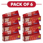 Deep Heat Pain Relief Heat Rub 67g Pack of 6