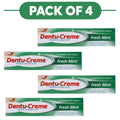 Dentu-Creme Fresh Mint Denture Cleansing Paste 75ml Pack of 4