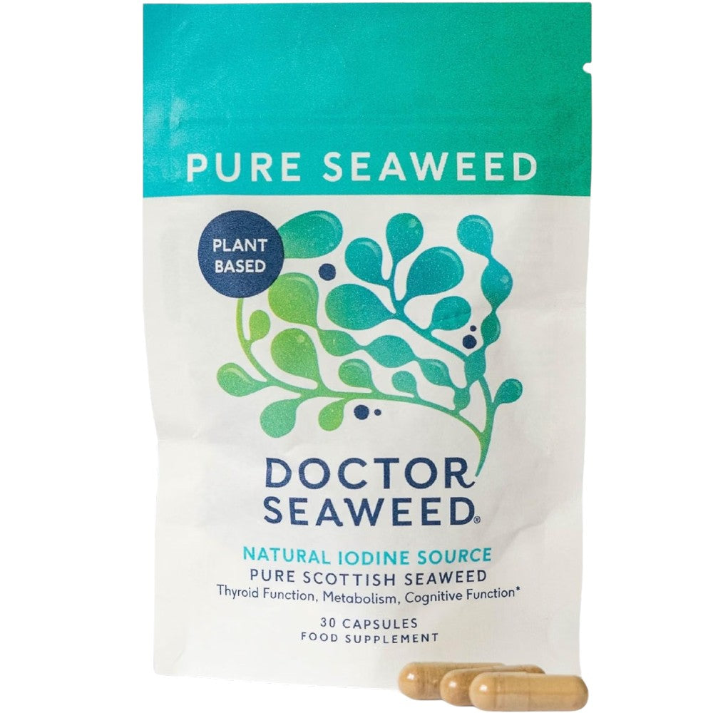 Doctor Seaweed Pure Seaweed Natural Iodine Source 30 Capsules