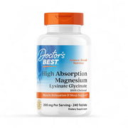 Doctor's Best High Absorption Magnesium – 200mg, 120 - 240 Tablets