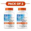 Doctor's Best Vitamina K2 Natural MK-7 con MenaQ7, 100 mcg, 60 Cápsulas Vegetarianas