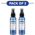 Dr. Bronner's Organic Peppermint Hand Cleansing Spray 60ml Pack of 2