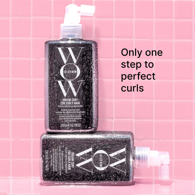 Color Wow Dream Coat for Curly Hair - Frizz-Free Moisture Mist Spray