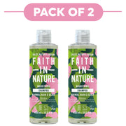 Faith In Nature Wild Rose Nourishing Shampoo 400ml Pack of 2