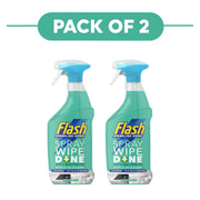 Flash Spray Wipe Apple Blossom Multi Surface Cleaner 800ml Pack of 2