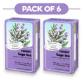 Té de hierbas de salvia orgánica Floradix - 15 bolsitas, 2g cada una