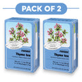 Té de hierbas de tomillo orgánico Floradix - 15 bolsitas, 2g cada una