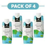 Foodin Organic Coconut Water 330ml Pack of 4