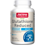 Jarrow Formulas Glutathione Reduced 500mg 150 Veggie Capsules 
